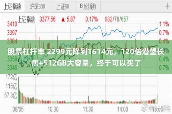   股票杠杆率 2299元降到1614元，120倍潜望长焦+512GB大容量，终于可以买了